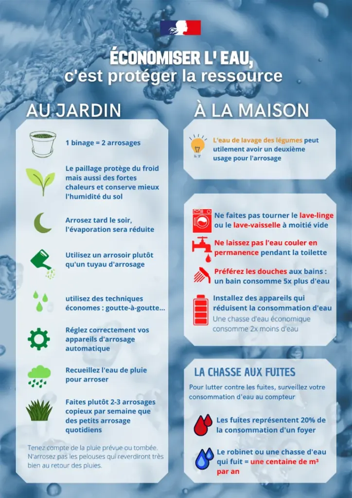 À Lille, l’eau au jardin passe sous règles strictes