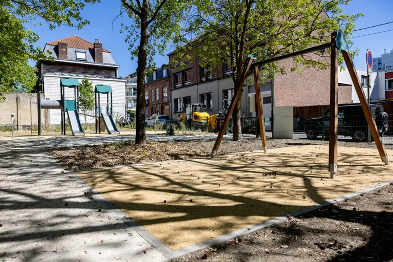 À Lille, les familles retrouvent un square transformé