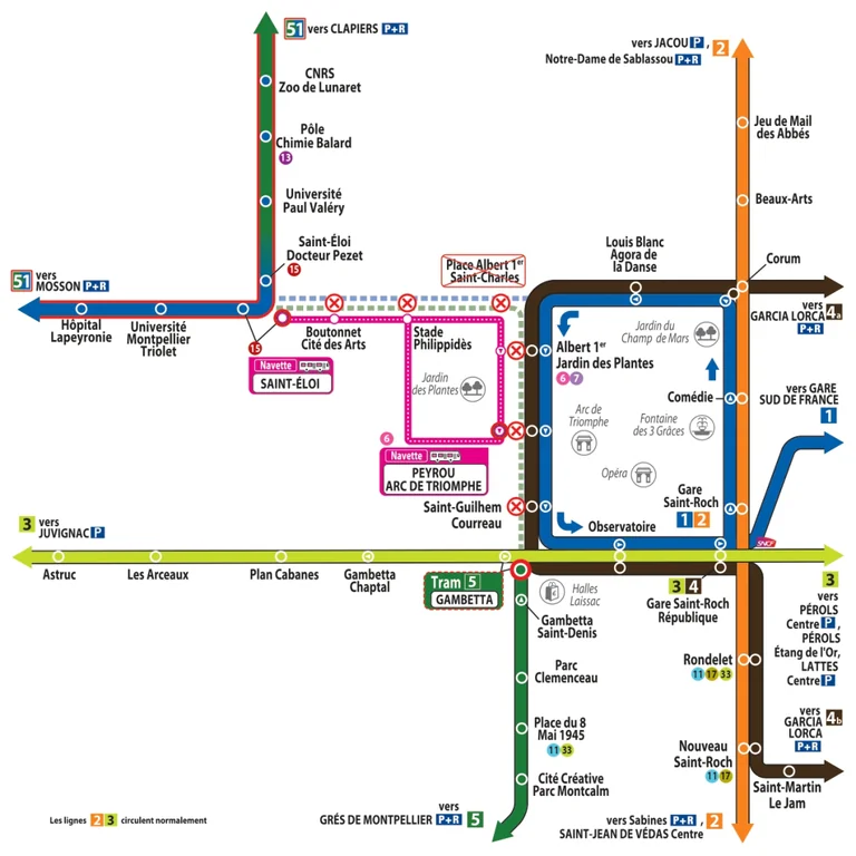 À Montpellier, un été à composer avec le tram perturbé
