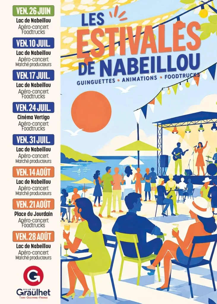 À Graulhet, les Estivales commencent au lac le 26 juin