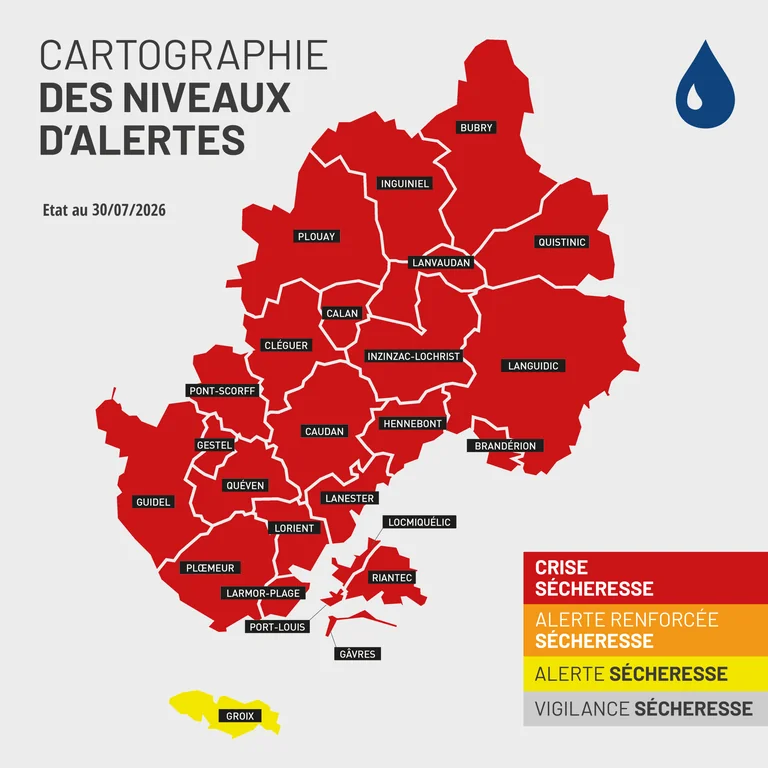 À Hennebont, ces usages de l’eau deviennent interdits