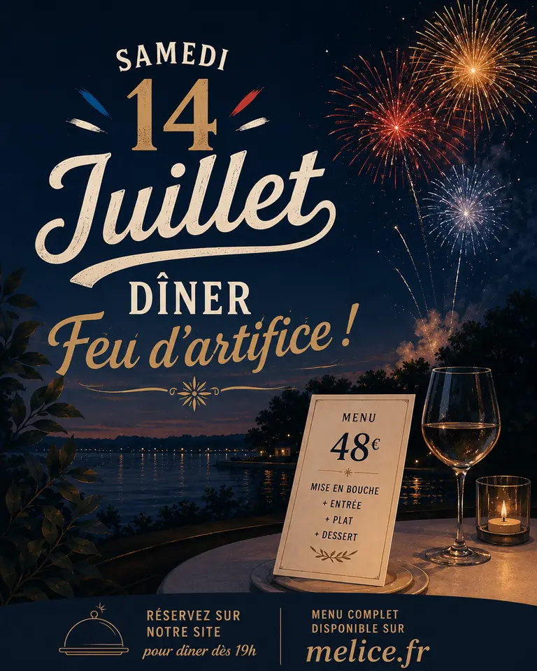 À Montpellier, un dîner du 14 juillet à 48 € au Mélice