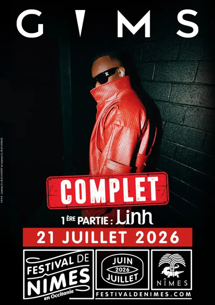 À Nîmes, Gims et Linh affichent complet aux Arènes