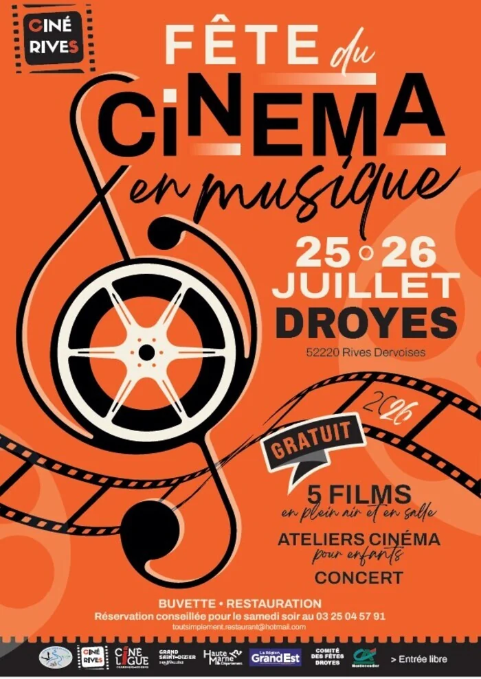 Saint-Dizier : la Fête du cinéma à Droyes les 25 et 26 juillet: femmedunet.fr