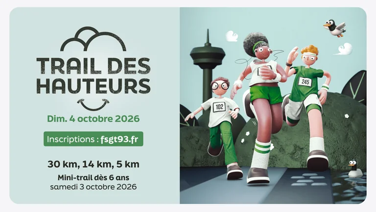 Trail des Hauteurs à Bondy : sept formats dès 5 €