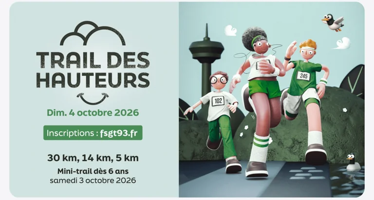 Trail des Hauteurs à Bondy : sept formats dès 5 €