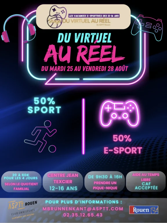 À Rouen, quatre jours entre e-sport et activités sportives