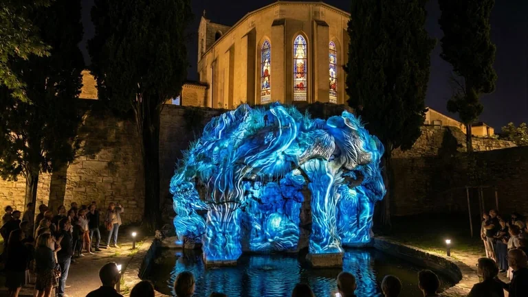 Castries : le château se transforme en « Château de Lumières »