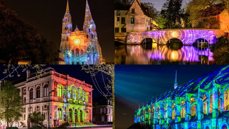 Chartres en lumières : un parcours gratuit jusqu’en janvier