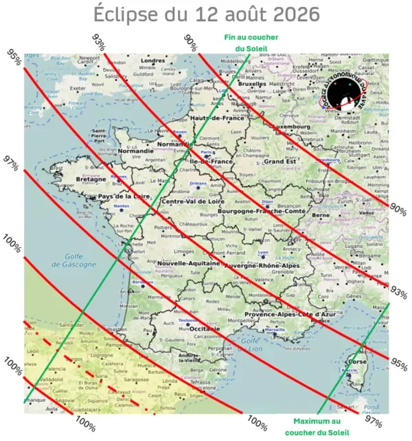 Éclipse solaire au Havre : comment l'observer sans risque le 12 août