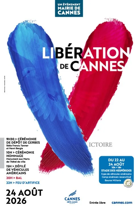 Libération de Cannes : défilés et feu d’artifice le 24 août
