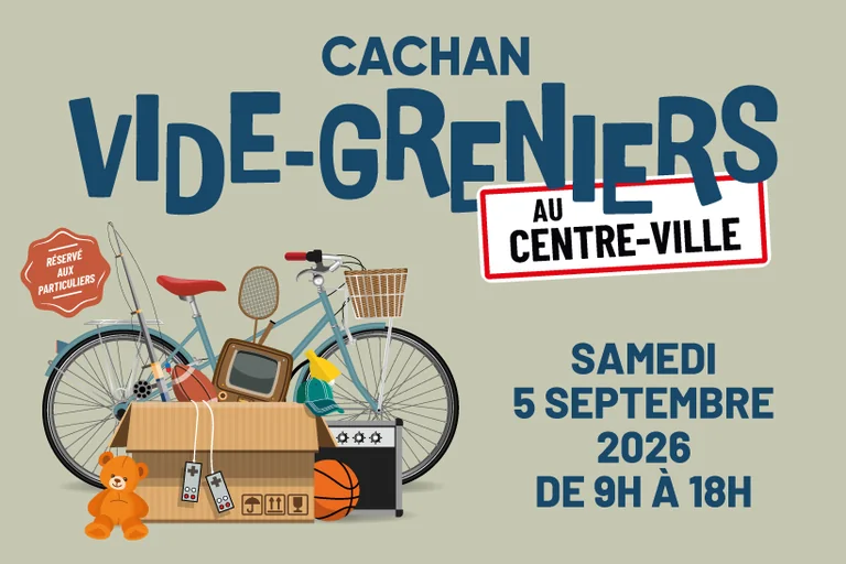 Vide-greniers à Cachan : réservez avant le 28 août
