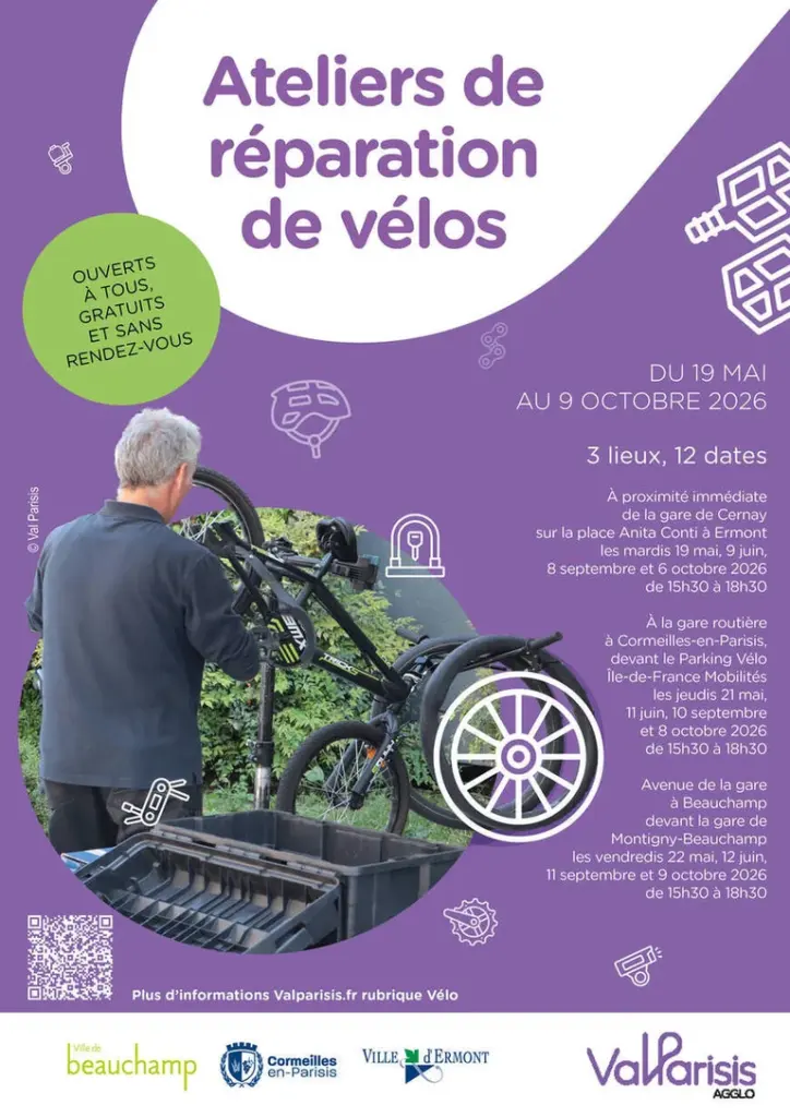 À Ermont, faites réviser votre vélo gratuitement le 8 septembre