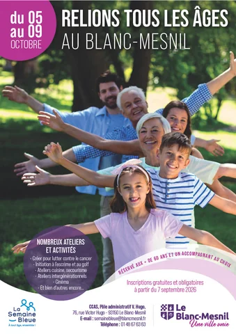 Au Blanc-Mesnil, les plus de 60 ans ont rendez-vous cet automne