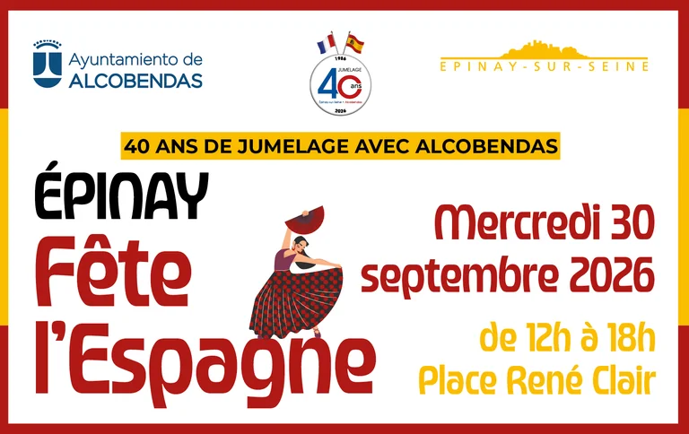 Épinay-sur-Seine : l'Espagne s'installe place René Clair le 30 septembre