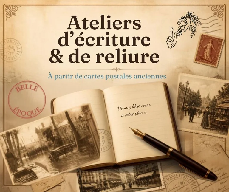 Nogent-sur-Marne : un atelier d'écriture et de reliure pour créer votre livre