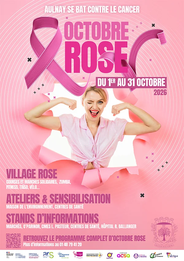 Octobre Rose à Aulnay : le Village Rose s'installe au Parc Ballanger