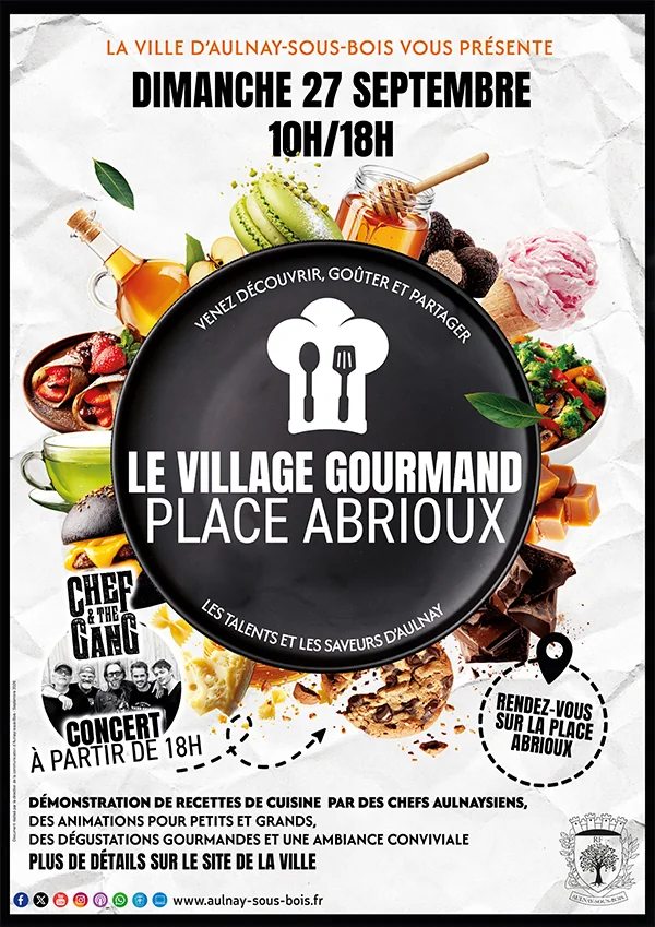 Village Gourmand à Aulnay-sous-Bois : entrée libre dimanche