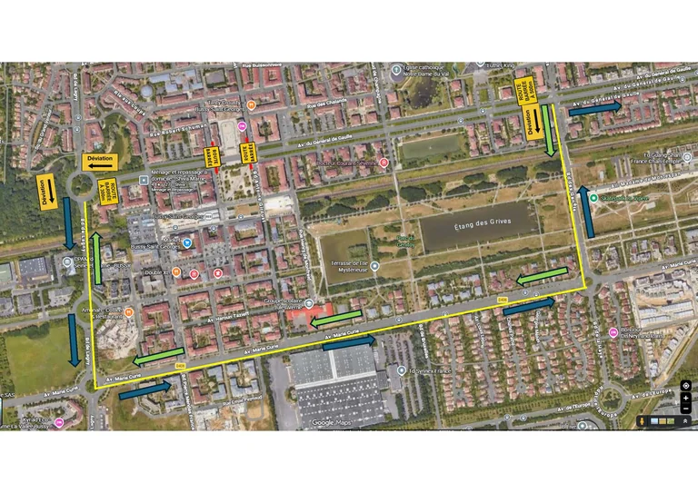 Bussy-Saint-Georges : l'avenue du Général-de-Gaulle fermée du 19 au 30 octobre