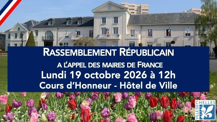 Chelles : un rassemblement républicain lundi midi devant la mairie