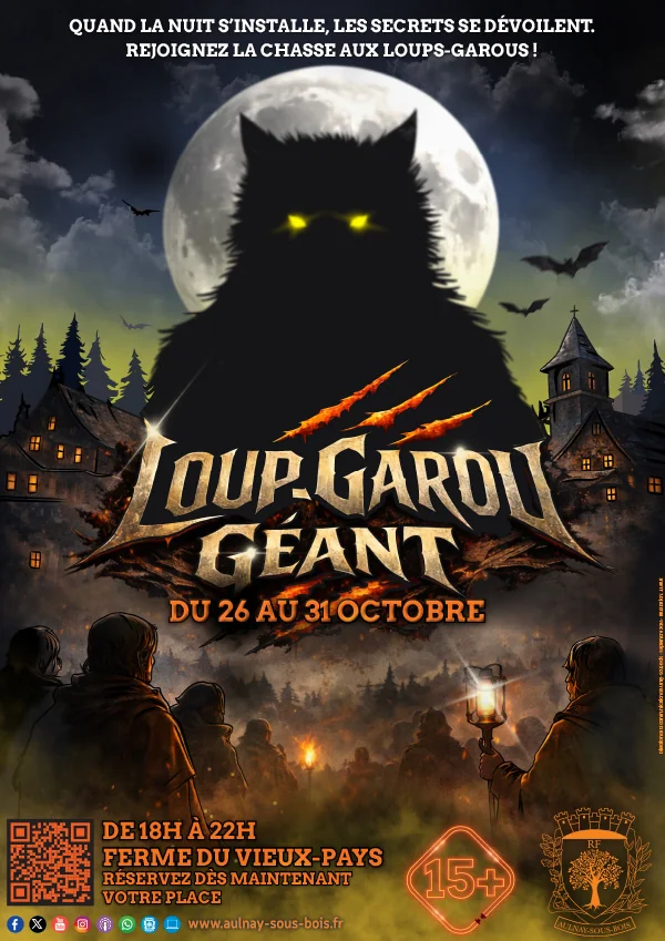 Loup-Garou géant à Aulnay : 6 soirées pour démasquer les loups